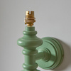Carnaby Wall Light Fitting Satin Cotswold Green