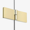 Kabina NESTA LIGHT GOLD 2D prostokątna 120x90x200 czyste 6mm Active Shield 2.0