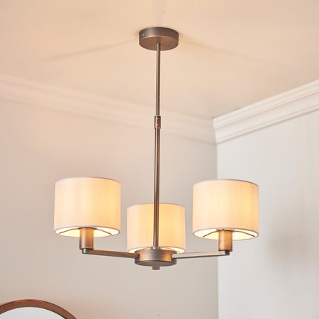 Daley 3 Pendant Antique Bronze 385-655mm