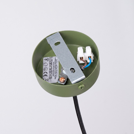 Lampa wisząca ARCHE 1 zielona oliwka
