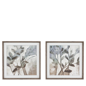 Foliage & Form Framed Canvas Set of 2
