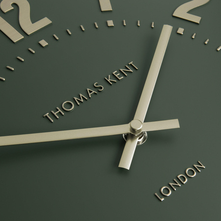 Mulberry Wall Clock Olive Green 12in