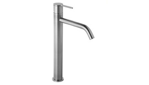 Bateria umywalkowa wysoka (clickclack)-Emmevi Rubinetterie/Filo inox