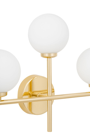 LAMPA ŚCIENNA KINKIET NOWOCZESNY ZŁOTY MARSIADA TRIO NEO
