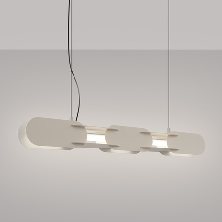 Lampa wisząca CHAIN 91 beżowa LED 4000K
