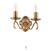 Bernice Wall Light Antique Brass