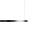 Lampa wisząca CIRCLE 120 cm - LED, ring tytan szczotkowany