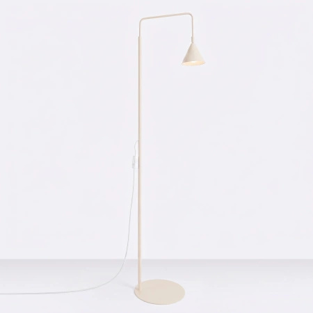 Lampa podłogowa NOX beżowa