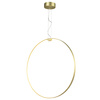 Lampa wisząca ACIRCULO 74 cm - złoty ring LED
