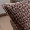 Alder Textured Cushion Brown 450x450mm