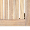 Zestaw ogrodowy MARINA – sofa 2-osobowa + 2 fotele + stolik, drewno akacjowe, 4 osoby