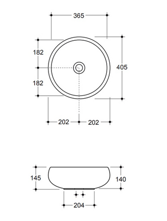 Vitruvit River ceramiczna umywalka nablatowa owalna 40,5 x 36,5 cm Calacatta Oro Marble (wyprzedaż ekspozycyjna)