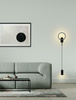 MOOSEE lampa ścienna COMO czarna