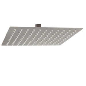 Głowica deszczowni kwadratowa 25 x 25 cm, gun metal