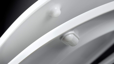 Miska WC z deską bezkołnierzowa - spłukiwanie wirowe