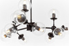 NOWOCZESNA LAMPA WISZĄCA ZODIAK W12