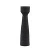 Luna Candlestick Small Black (S/2) 85x85x330mm