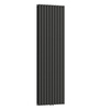 Grzejnik CZARNY NAVIN Ellipse Double 600х1800-10 (50mm), anticor
