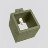 Kinkiet QUAD beton zielona oliwka