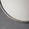 Higgins Round Antique Silver 800x800mm