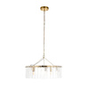 Karine 5 Pendant Light Brushed Aged Brass