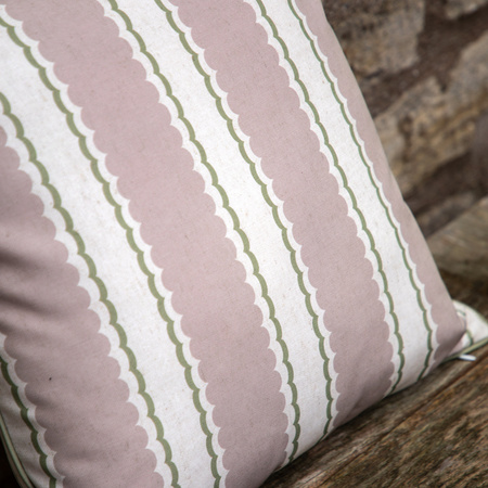 Calivana Cushion Olive / Natural 450x450mm