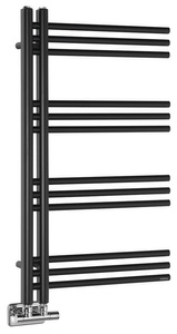 DORLION grzejnik łazienkowy, 500x900mm, czarny mat