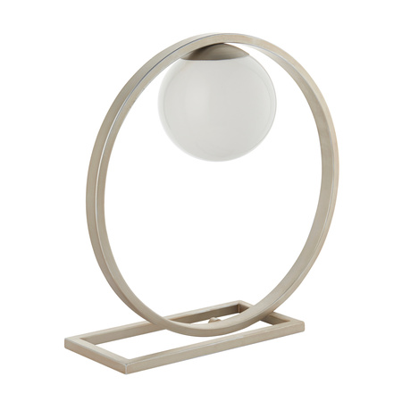 Enzo 1 Table Lamp Brushed Silver
