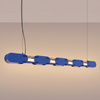 Lampa wisząca CHAIN 158 ultramaryna LED 3000K