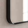 Holworth Arch Mirror Black 600x35x900mm