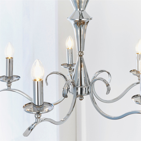 Kora 5 Pendant Light Chrome