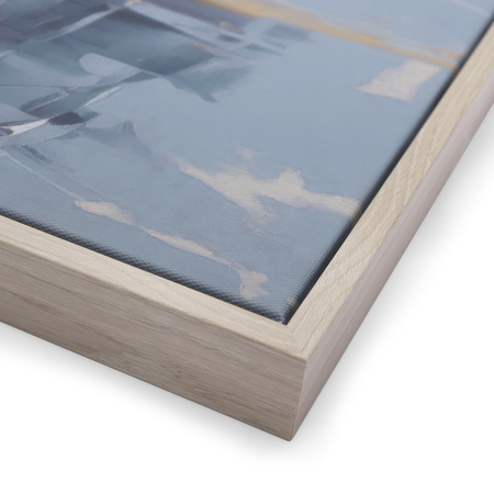 Harbour Haven Framed Canvas 800x50x800mm