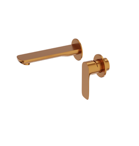 Bateria umywalkowa podtynkowa Spark Brushed Copper