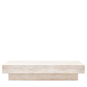 Iowa Coffee Table Whitewash 1500x600x300mm