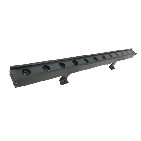 WALL WASHER 12X1W 24V RGB IP66 GREY
