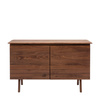 Madrid 2 Door Sideboard Walnut 1160x450x700mm