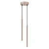 taupe \ Lampa wisząca 2 (okrągła)
