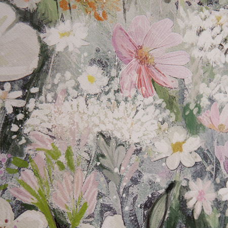 Floral Cascade Framed Canvas 1210x30x710mm