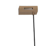 Lampa wisząca BOOGIE 88 cm- LED, złota listwa z czarnym akcentem