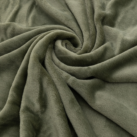 Simply Green Recycled Throw Olive 2000x2200mm