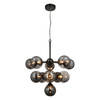 Oscar 11 Pendant Light Black Chrome
