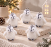 Zestaw 10 sztuk dekoracji Pingwiny SHP    PENGUIN