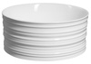 ALETTE ceramiczna umywalka nablatowa, wysoka, średnica 41cm, biały