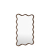 Wiggle Mirror Walnut 600x30x900mm