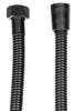 POWERFLEX wąż prysznicowy metalowy, 120cm, czarny mat