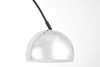LAMPA STOJĄCA PODŁOGOWA CZARNO-CHROMOWANA AZURRO C1