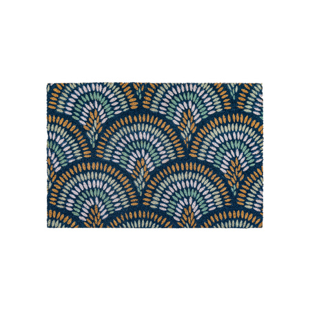 Wycieraczka Ikat Navy Peacock 600 x 900 mm