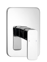 FACTOR bateria prysznicowa podtynkowa, 1 wyjście, chrom