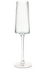 KARE kieliszek do szampana RIFFLE 215 ml transparentny