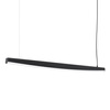 Lampa wisząca JORUN 150 czarna LED 3000K